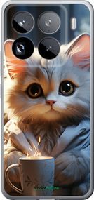 Чохол на Xiaomi 15 Pro Білий кіт "5646u-3879-2448"