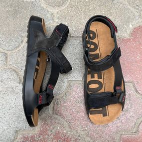 Чорні чоловічі сандалі Kadar 40 42 43 44 45 розмір