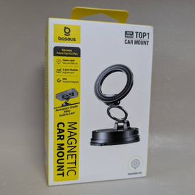 Автотримач Baseus PrimeTrip Vc2 Flex MagSafe, присоска, чорний