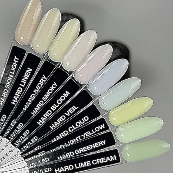 Гель для наращивания ногтей D.I.S Nails HARD Lime Cream 28мл