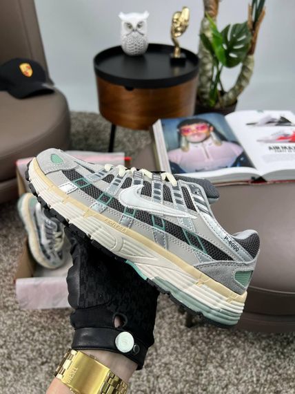 Кросівки  P-6000 W Grey Black Green , текстиль , В'єтнам 41 26 см | Зображення 6