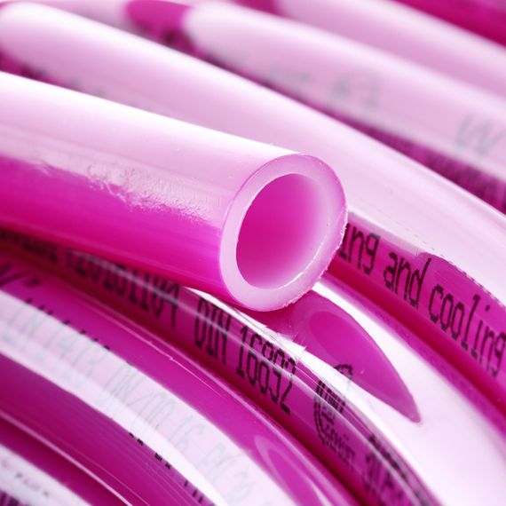 Труба для теплої підлоги з кисневим бар'єром Koer PEX-B EVOH 16*2,0 (pink) (240 м) (KR2828) | Зображення 4