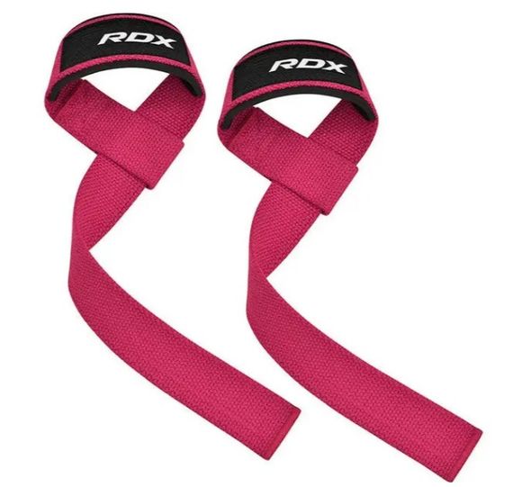 Лямки для тяги RDX W1 Gym Single Strap Pink Plus (WAN-W1P+) | Зображення 3