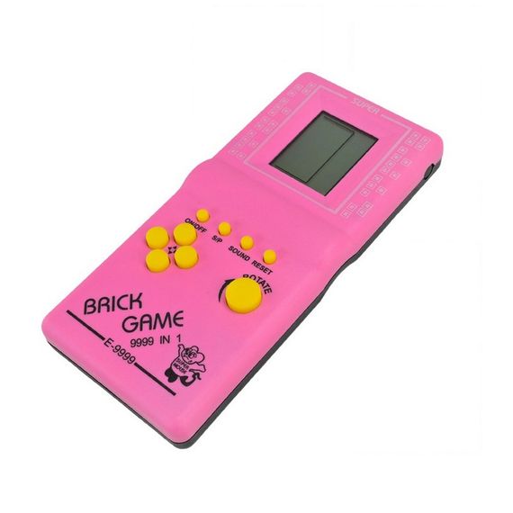 Дитяча інтерактивна іграшка "Класична гра Тетріс" 725-60(Pink) рожевий | Зображення 1