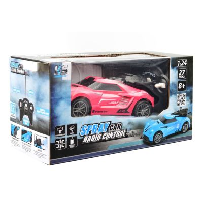 Радиоуправляемая игрушка Sulong Toys Spray Car - Sport (розовый, 1:24, свет, функция туман) (SL-354RHP) | Зображення 1
