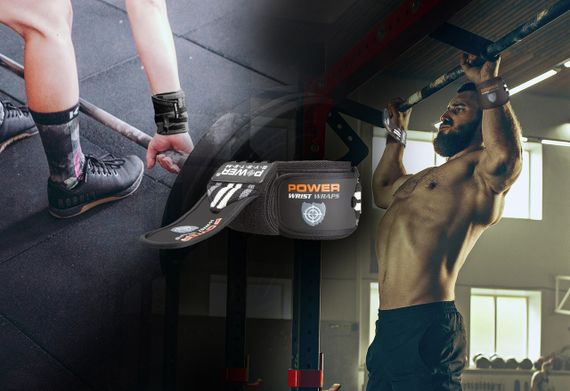 Кистьові бинти Power System PS-3500 Wrist Wraps Grey/Black | Зображення 4