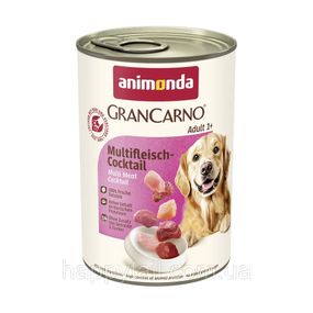 Влажный корм для собак Animonda GranCarno Adult с мясным ассорти — консервы 400 г