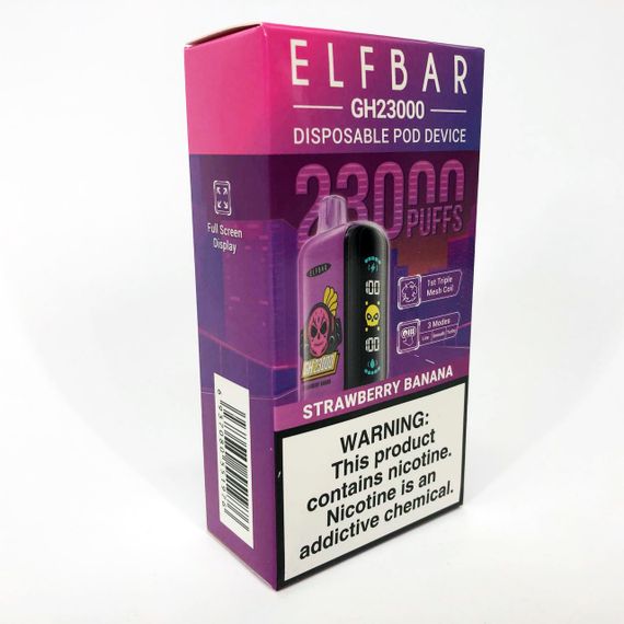 ELF BAR GH 23000 смак Полуниця Банан (Strawberry Banana) (ws83959-11) | Зображення 6