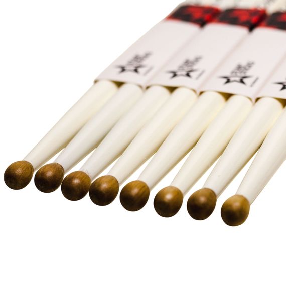 Барабанні палички для маршових барабанів StarSticks DrumArt Corps White | Зображення 1