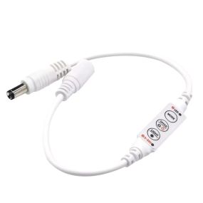 Діммер Mini 12A 12V 144W 3 кнопки, для світлодіодної стрічки