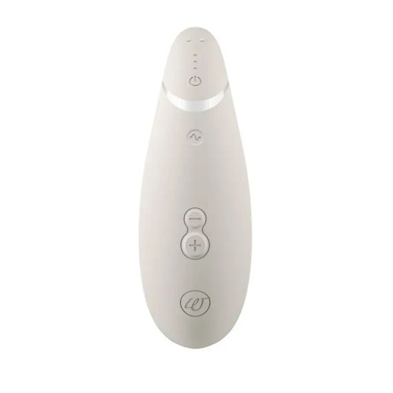 Вакуумний кліторальний стимулятор Womanizer Premium 2 Gray Sex Aura | Зображення 3
