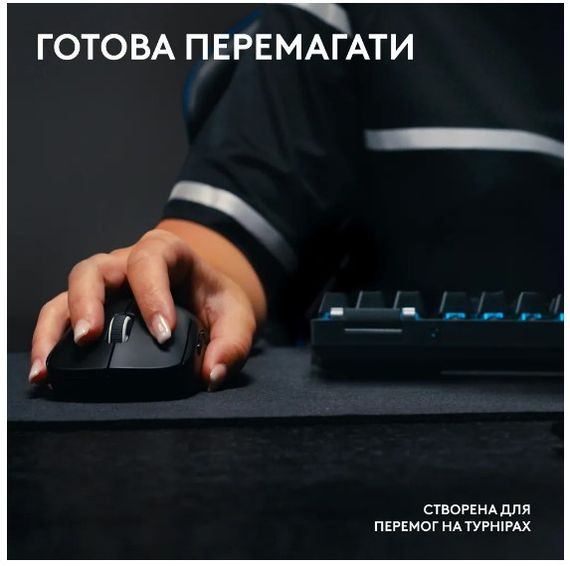 Миша Logitech Pro X Superlight 2 Lightspeed Black (910-006630) | Зображення 4