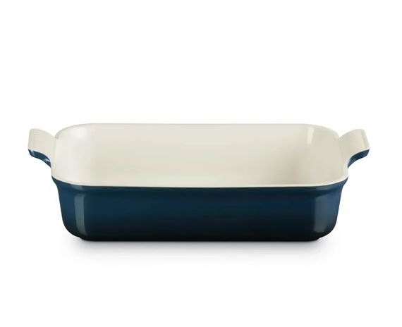 Форма для выпечки Le Creuset Stoneware Heritage Rectangular Dish Nuit 71102321290001 32 см синяя