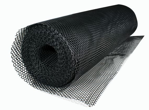 Сетка садовая 6*8 2м*30м от кротов пластиковая чёрная Сота | Зображення 2