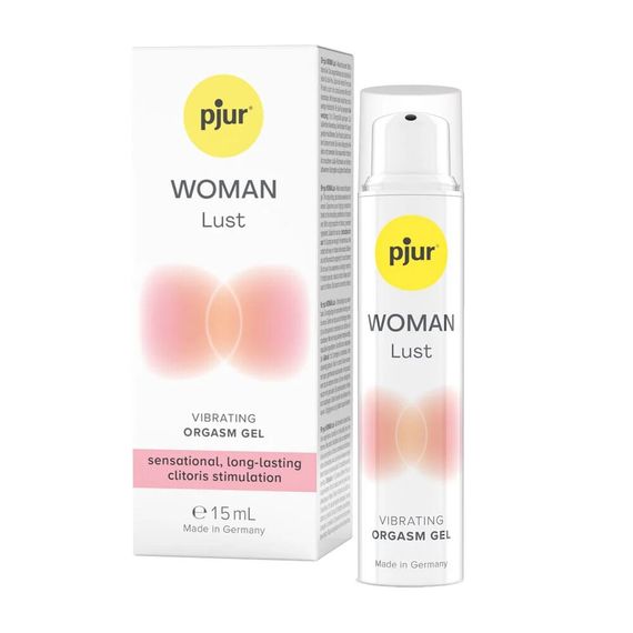 Рідкий вібратор для клітора pjur Woman Lust 15 мл, на водній основі, з ефектом мурашок | Зображення 1