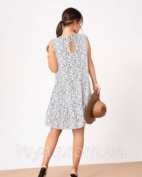 Плаття для жінок колір білий розміри L, M FI_007330 | Зображення 2