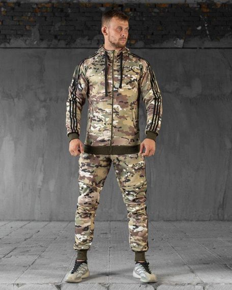 Зимовий спортивний костюм Army мультикам НП3306 | Зображення 1