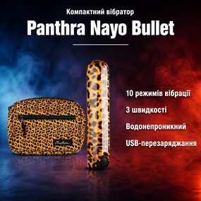 Вібратор-куля міні-вібратор для клітора Panthra Nayo Bullet Vibrator — 10 режимів, водонепроникний USB