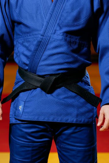 Синє кімоно для хлопців/чоловіків, дзюдо, TM BUDOGI серія ADVANCED, зріст 180 см, щільність 500 гр/м.кв. | Зображення 3