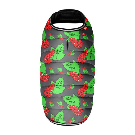 Куртка-накидка для собак WAUDOG Clothes, маляток "Каліна", L, А 41 см, B 58-70 см, С 42-52 см | Зображення 2