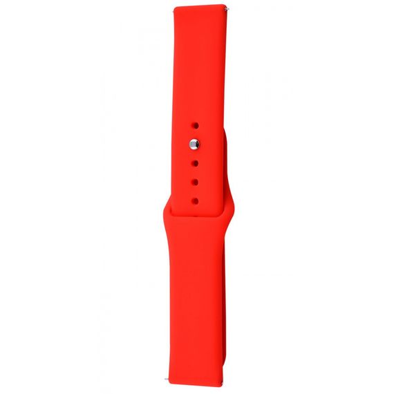 Ремінець Xiaomi Amazfit/Samsung Sport Band 20 mm, ремінець для смарт годинника, силіконовий ремінець для смарт годинника red