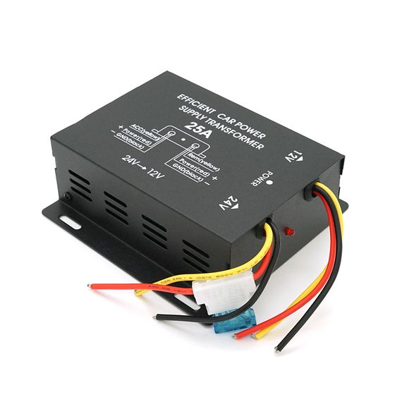 Перетворювач авто інвертор DC/DC 24v-12v 25A GS-D25 | Зображення 2