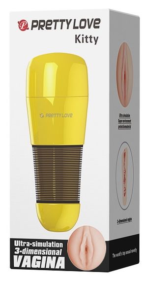 Мастурбатор анус Pretty Love - Kitty, BM-00900T49NNJ-1 sexstyle | Зображення 7