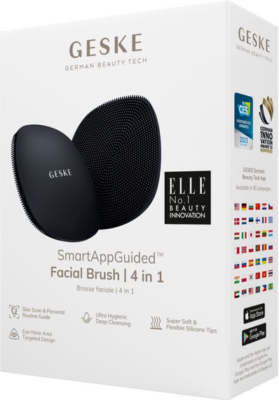 Щітка для обличчя GESKE Facial Brush 4в1 black | Зображення 7