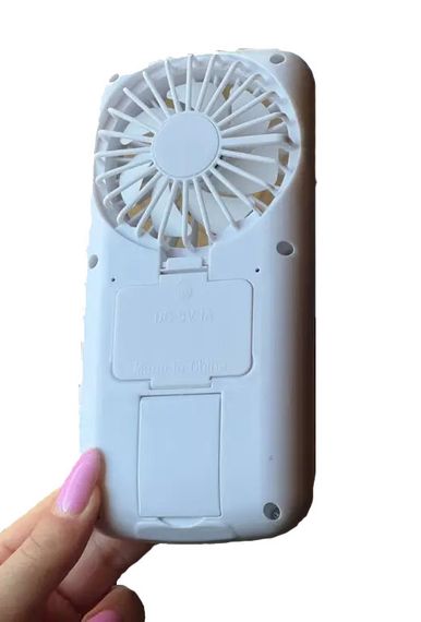 Ручний вентилятор ARCTIC COLD Pocket Chill • Портативний міні-вентилятор з LED-підсвіткою та USB-зарядкою | Зображення 3