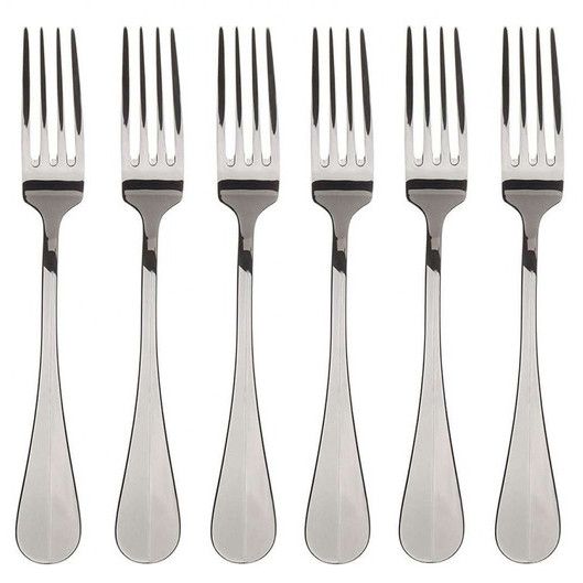 Набор десертных вилок Con Brio CB-3709 18 см 6 шт FC-83 | Зображення 1