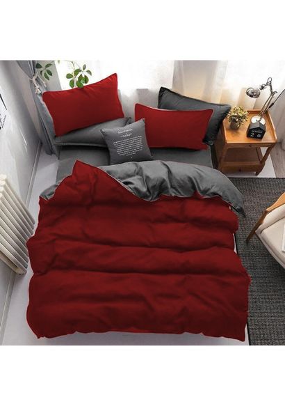 Постельное белье EVA Miss Royal Ranforce 200 х 220 см. Bordo