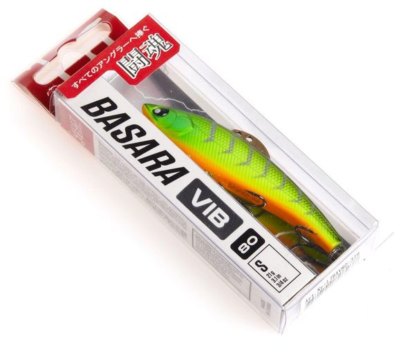 Воблер тонущ. вертикал. Lucky John Лаки Джон BASARA VIB S 80.00/319 | Зображення 1