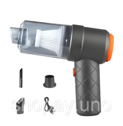 Автомобільний бездротовий портативний пилосос Easy Vacuum cleaner 2 in 1 M2042