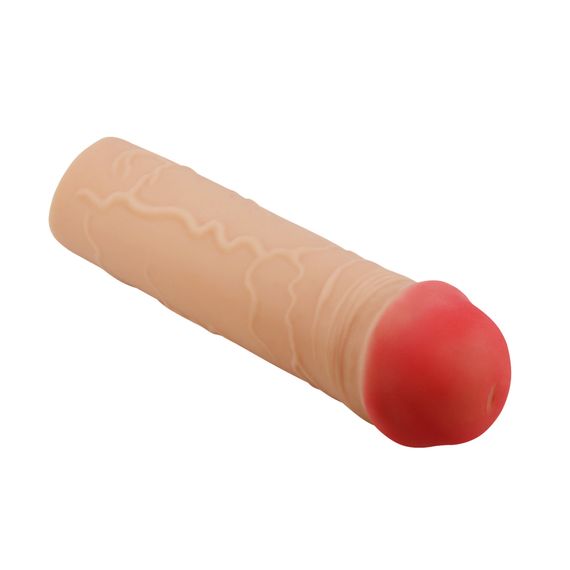 Насадка на член - Pretty Love Nile Penis Extender +1" Flesh | Зображення 5