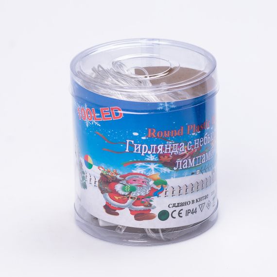 Гирлянда нить светодиодная GarlandoPro 50 LED 6м 8 режимов гирлянда новогодняя W100LEDML | Зображення 8