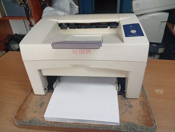 Принтер Б-клас Xerox Phaser 3122 / Лазерний монохромний друк / 1200x600 dpi / A4 / 20 стор/хв / USB 1.1, LPT б/в | Зображення 1