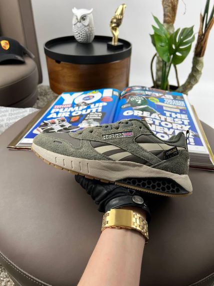 Кроссовки R1e1ebok Classic Leather Hexalite Khaki Beige , Вьетнам 44 28 | Зображення 5
