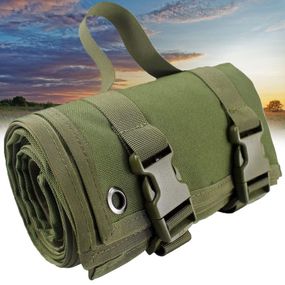 Тактичний килимок для сидіння (200х70см), з системою MOLLE / Складний каремат для ЗСУ