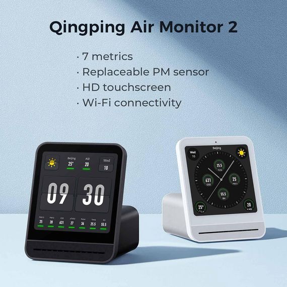 Аналізатор якості повітря Xiaomi Qingping ClearGrass Air Detector Gen 2 (CGS2) | Зображення 5