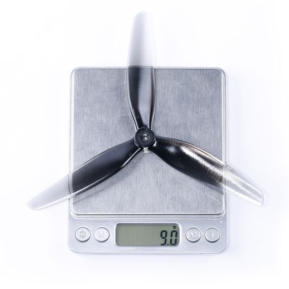 Пропеллеры HQProp 7040 Light Grey 3 лопасти. 2 пары CW/CCW | Зображення 4