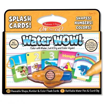 Набор для творчества Melissa&amp;Doug Волшебная водная раскраска Цифры, формы, цвет (MD5237)