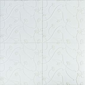 Панель 3D WHITE 700*700*6mm (D) SW-00001958