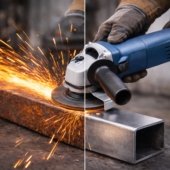 Кутова шліфмашина Angle Grinder 220V • Болгарка з тумблерним перемикачем електрична | Зображення 2