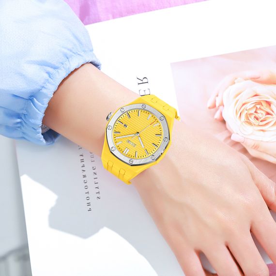 Наручний годинник Skmei 9299YL Yellow | Зображення 2
