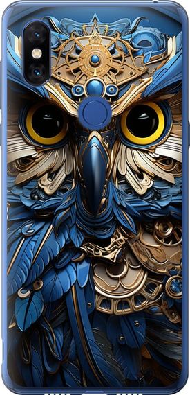 Чехол на Xiaomi Mi Mix 3 Сова v2 "5649u-1599-17620"