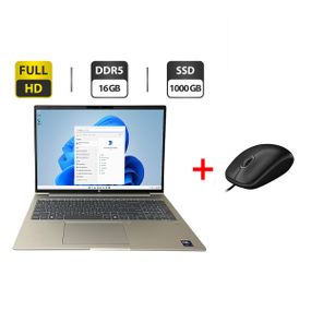 Ультрабук HP ProBook 460 G11 / 16" (1920x1200) IPS / Intel Core Ultra 5 125U (12 (14) ядер по 1.3 - 4.3 GHz) / 16 GB DDR5 / 1000 GB SSD M.2 / Intel Graphics / WebCam б/у + Подарок Новая проводная мышь USB