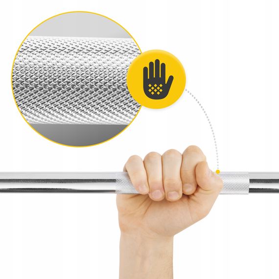 Гриф для штанги прямий 4FIZJO 120 см 25 мм (P-5905973401128) | Зображення 9