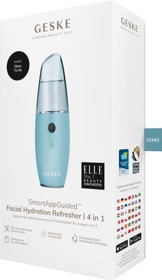Зволожувач для шкіри обличчя GESKE Facial Hydration Refresher 4 in 1 turquoise | Зображення 7
