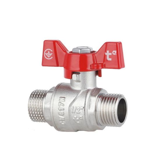 Кран кульовий Thermo Alliance Forte 1/2" НР для води (метелик) SF606W15 | Зображення 2