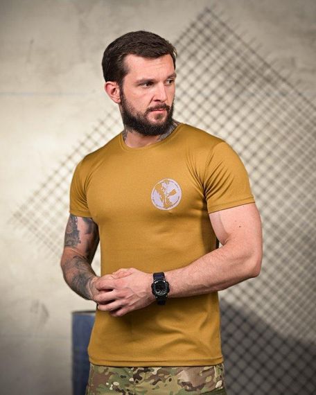 Тактична футболка, що відводить піт Palm coyot ПП4677 | Зображення 2